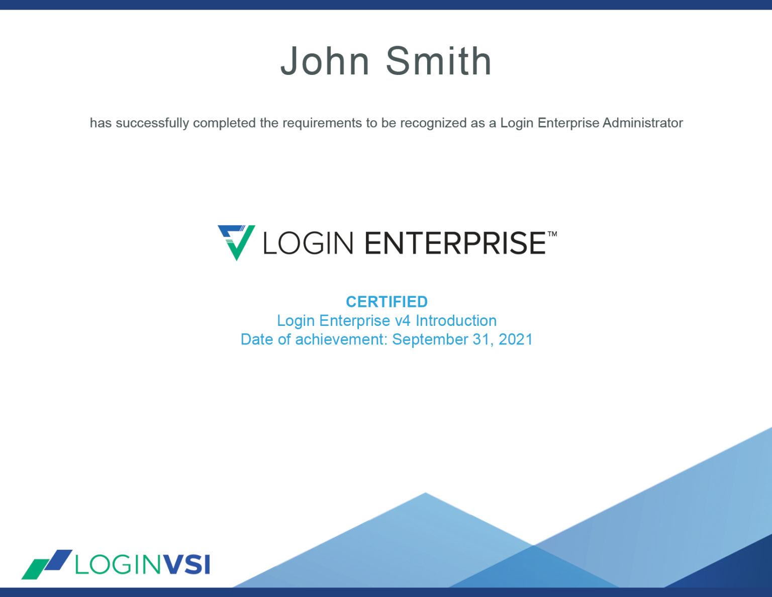 Login Enterprise